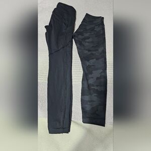 Black Camouflage Leggings
